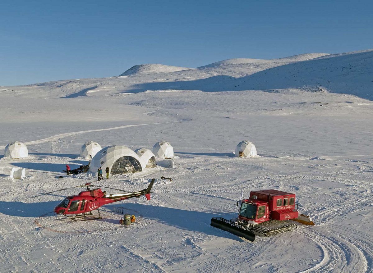 High Arctic Heli Skiing on Baffin Island